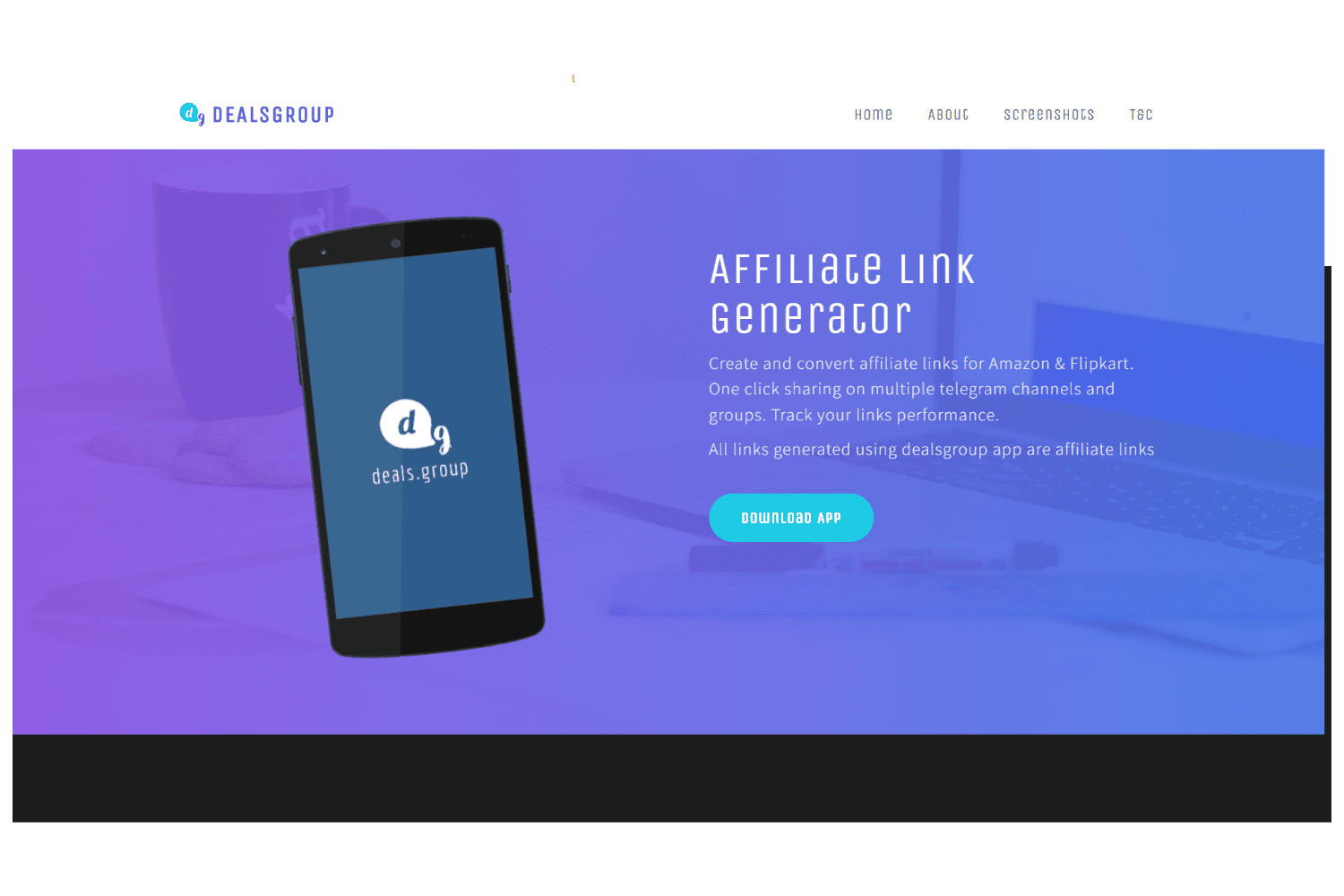 Deals Group website